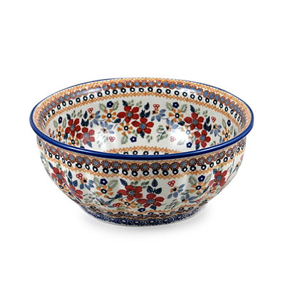 Posies F24 Fluted Serving Bowl