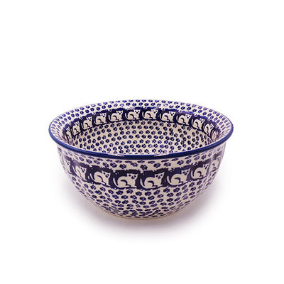 Jack's Cat F21 Fluted Serving Bowl