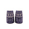 Diamond Lattice Salt & Pepper Tall