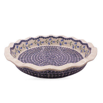 Bell Flower Ruffled Baker 32