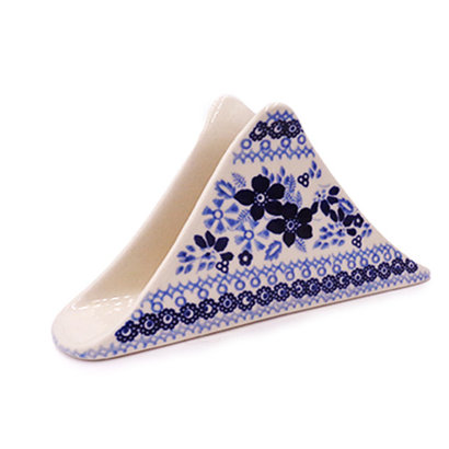 Indigo Garden Triangular Napkin Holder