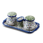 Wisteria Salt & Pepper w/ Tray