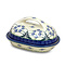 Forget Me Nots Butter Dish w/ Handle