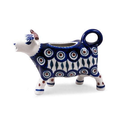 Peacock Cow Creamer