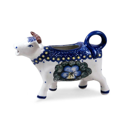 Pansies Cow Creamer
