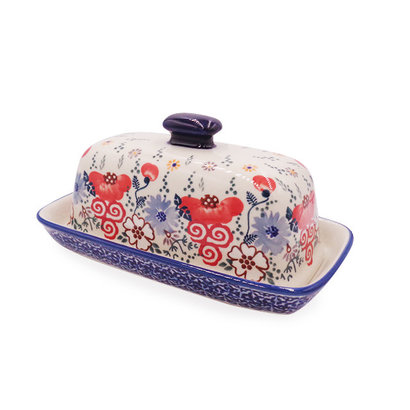 Sweet Pea Butter Dish