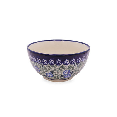 Blue Swirl Cereal Bowl