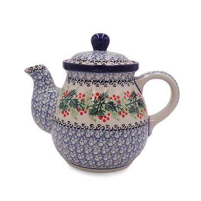 Holly Berry Teapot - 20 oz