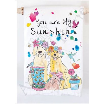 You are My Sunshine Flour Sack Towel