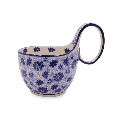 Hidden Dragonfly Loop Handle Soup Bowl