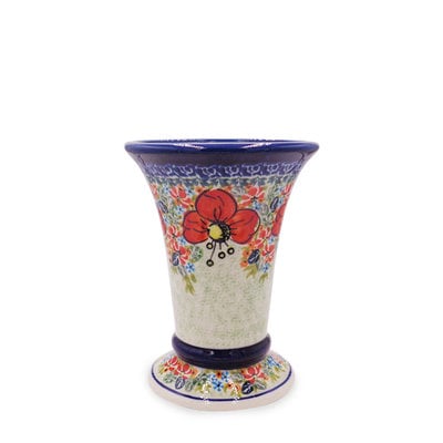 Poppy Charm Flare Vase