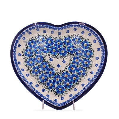 Modern Floral Heart Platter