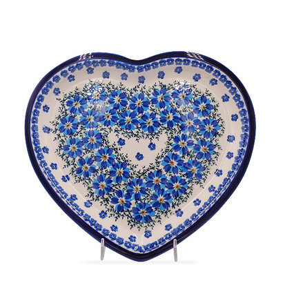 Modern Floral Heart Platter