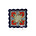 Poppy Charm Ruffled Dessert Plate