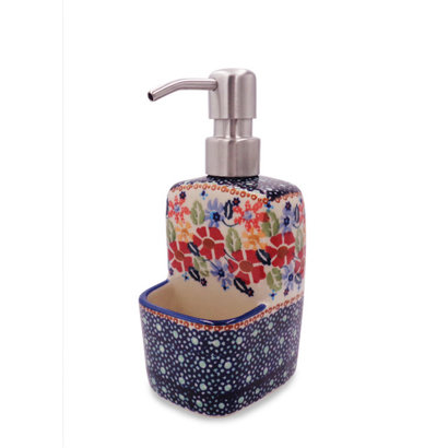 May Flowers Soap Pump w/ Holder