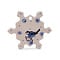 Bluebird Snowflake Ornament