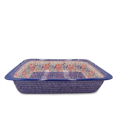 Sweet Pea Deep Rectangular Baker