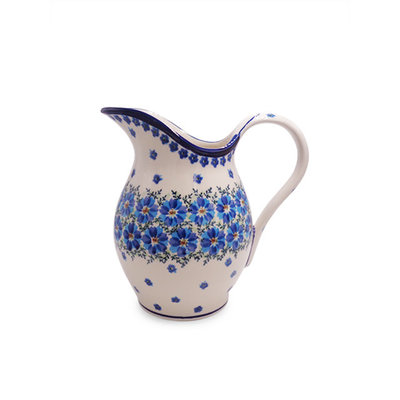 Modern Floral Pitcher