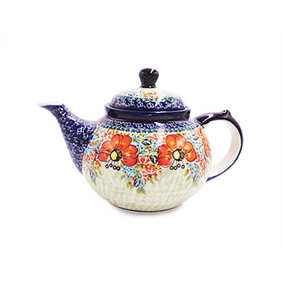 Poppy Charm Teapot