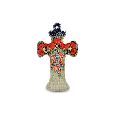 Poppy Charm Cross