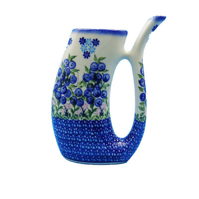 Blue Berries Straw Mug