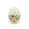 April Garden Ceramic Egg