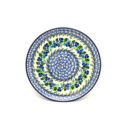 Blue Berries Dinner Plate