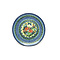 Monarch Dinner Plate