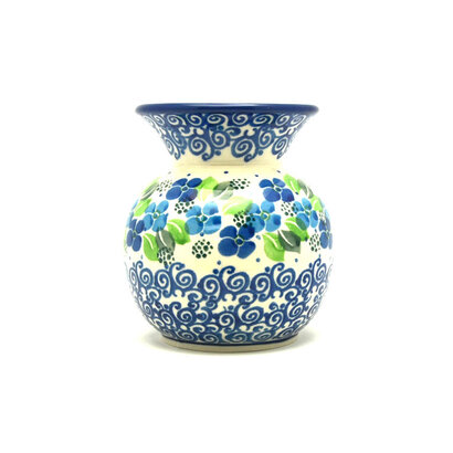 Blue Phlox Bubble Vase