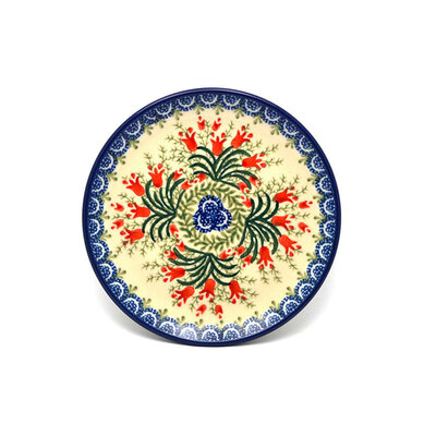 Crimson Bells Bread Plate