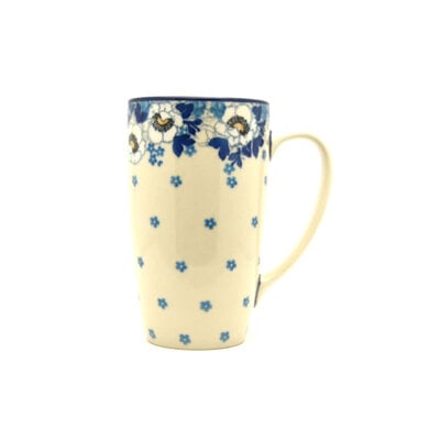 Snow Poppy Tall Mug