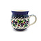 Burgundy Berry Green Bubble Mug - Med