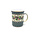 Burgundy Berry Green Straight Mug
