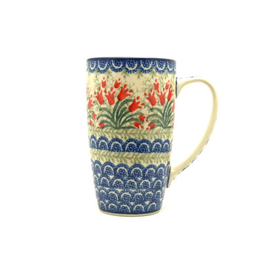 Crimson Bells Tall Mug