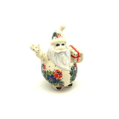 Garden Party Santa Figurine