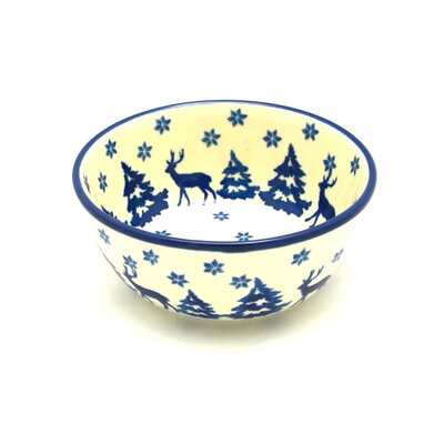 Snowy Pines Ice Cream Bowl