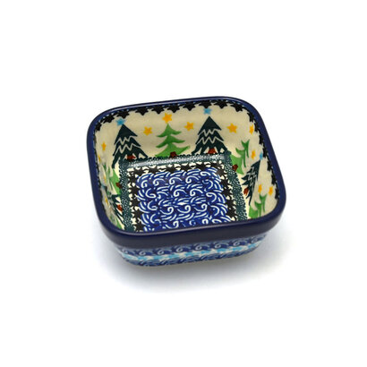 Christmas Trees Square Ramekin