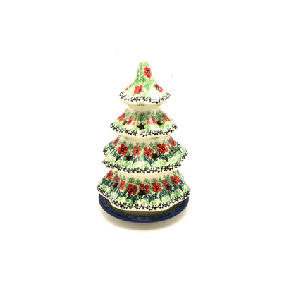 Maraschino Christmas Tree Luminary - 8"
