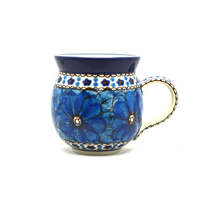 Morning Glories Bubble Mug - Med