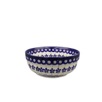 Floral Peacock Wide Cereal Bowl