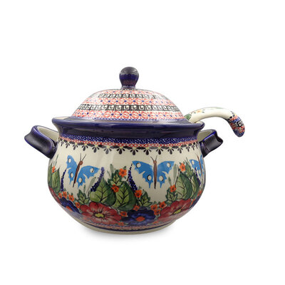 Butterfly Kisses Soup Tureen