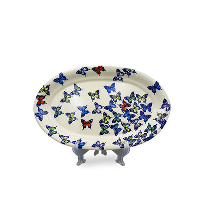 In Flight Oval Platter