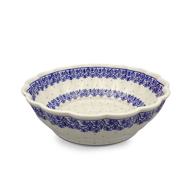 Tulip Dance Shallow Serving Bowl