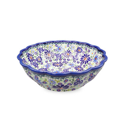 Hippy Chick Shallow Serving Bowl