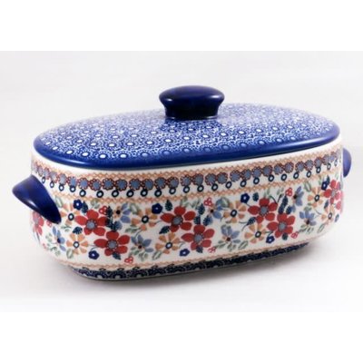 Posies Covered Casserole - Sm