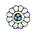 Pansies Egg Plate