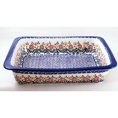 Marigolds Deep Rectangular Baker