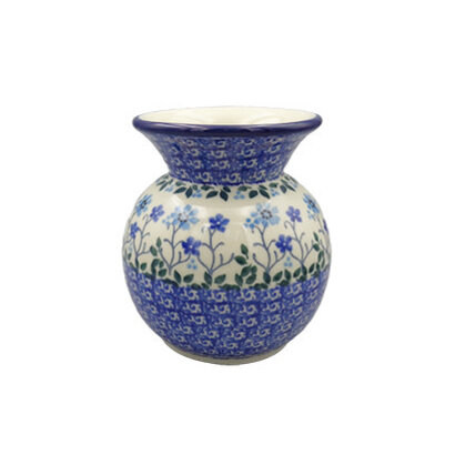 Georgia Blue Bubble Vase