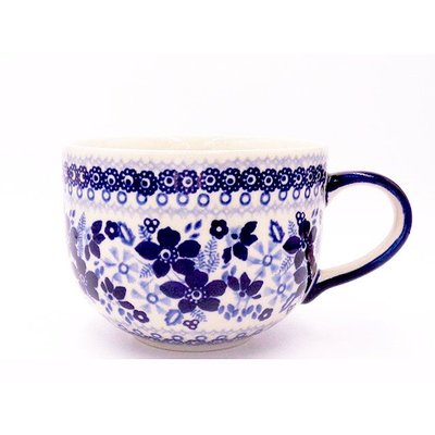 Indigo Garden Latte Cup