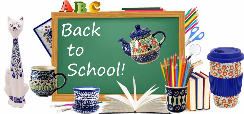 Back to School Ready With Polish Pottery Ceramic Mugs and Much More